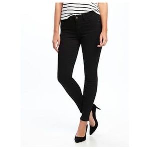 Mossimo Women's Black Mid-Rise Skinny Jeans - Reg